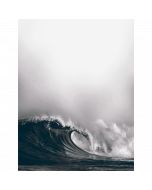 Poster 50x70 Surf Wave (planpackad)